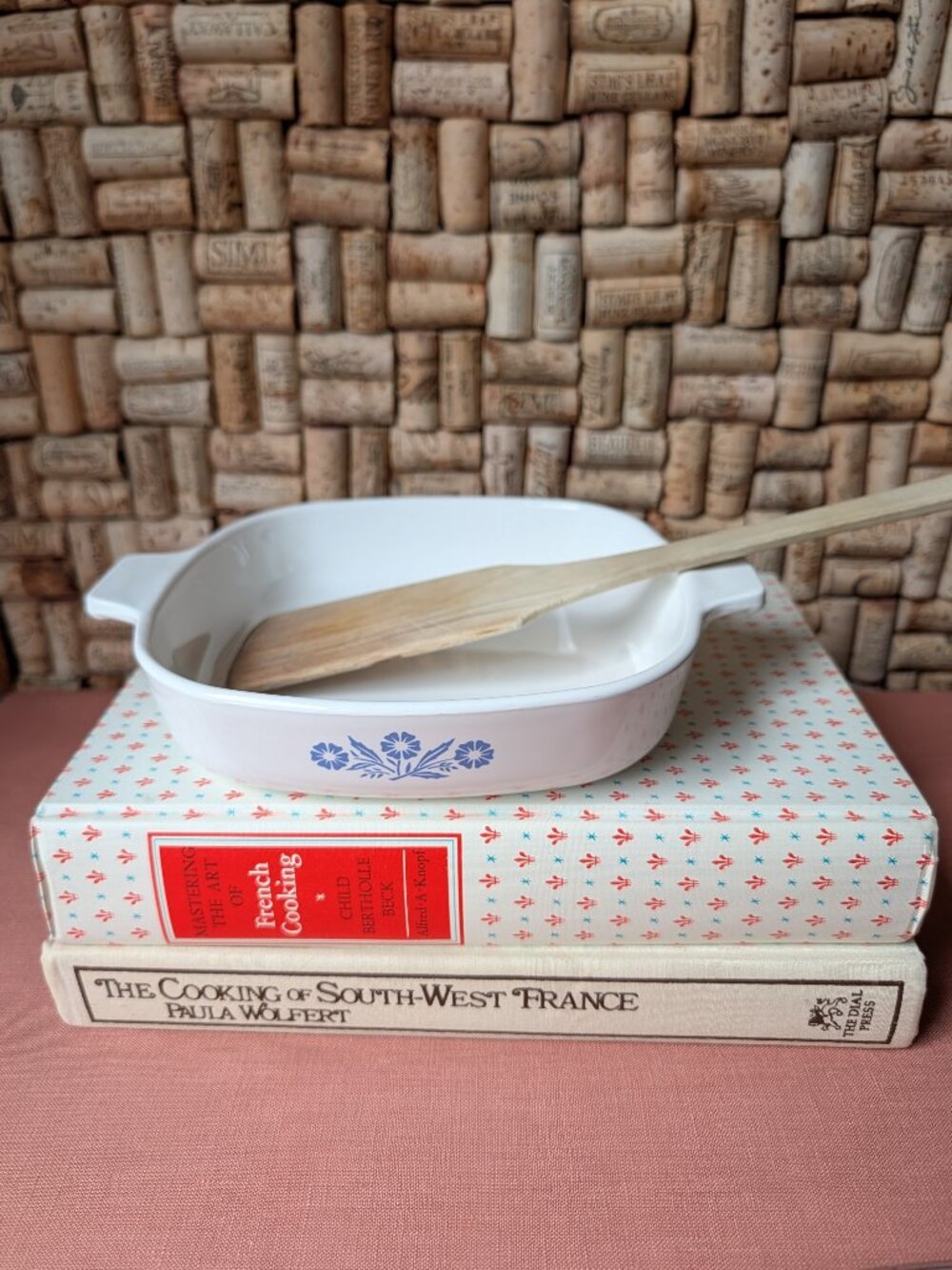 CorningWare Blue Cornflower P-7-B Vintage 7" Casserole Dish with Lid - Picture 2 of 11